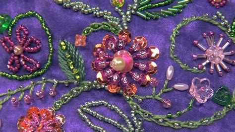 how to bead embroidery: the art of combining beads and needlework