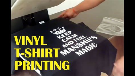 how to print on vinyl for shirts how can printing on vinyl for shirts help in reducing waste?