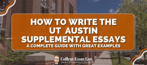 how to write ut austin supplemental essays: exploring the depths of personal narrative