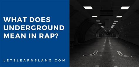 What Does Underground Music Mean: A Multi-layered Exploration